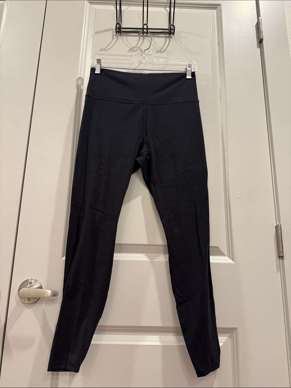 AIM Black High-Waist Performance Leggings